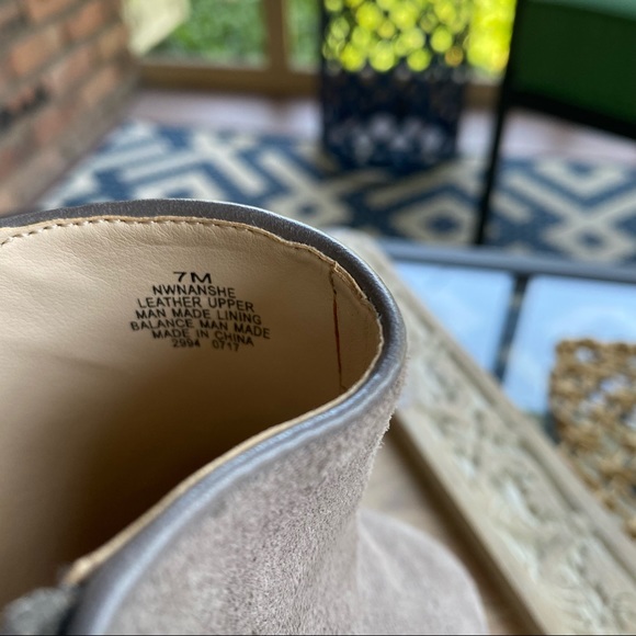 Nine West Nanshe Suede Ankle Booties - Picture 10 of 10